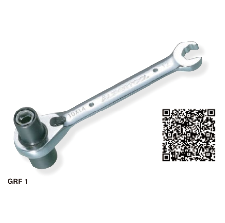 Cờ lê đuôi chuột 5 size GRF1 Cờ lê đuôi chuột 5 Size GRF0 GRF1 SUPERTOOL/ JAPAN - Hàng chính hãng