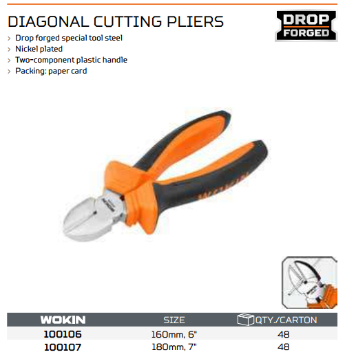 Kìm cắt Wokin 100107 - Hàng chính hãng