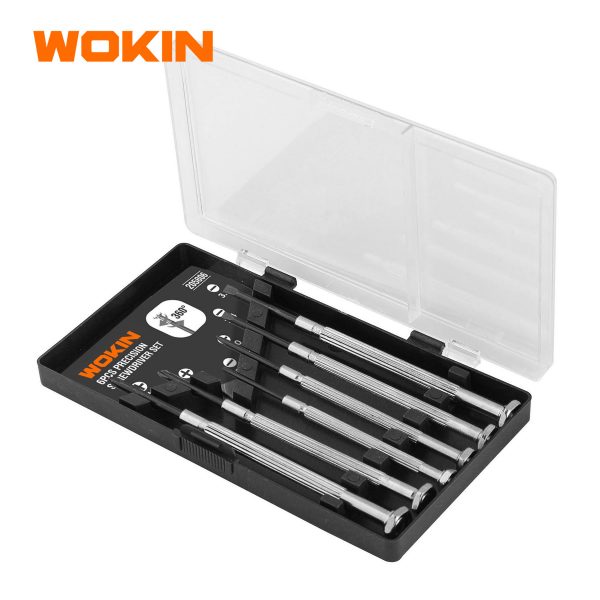 205806-1-600x600 Bộ Tuốc nơ vít 6 chi tiết sử dụng trong công nghiệp WOKIN 205806